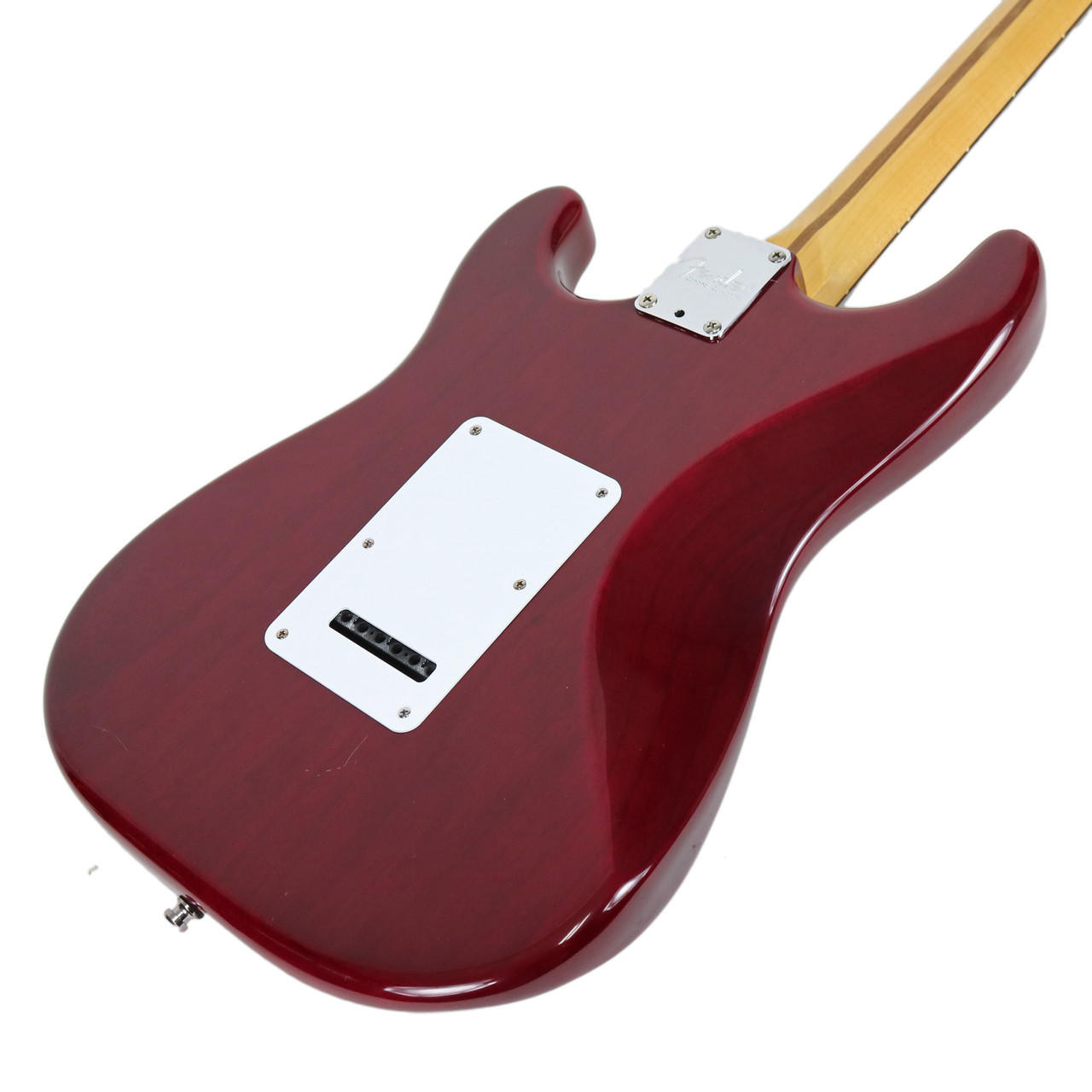 1998 Fender American Deluxe Stratocaster Midnight Wine Transparent