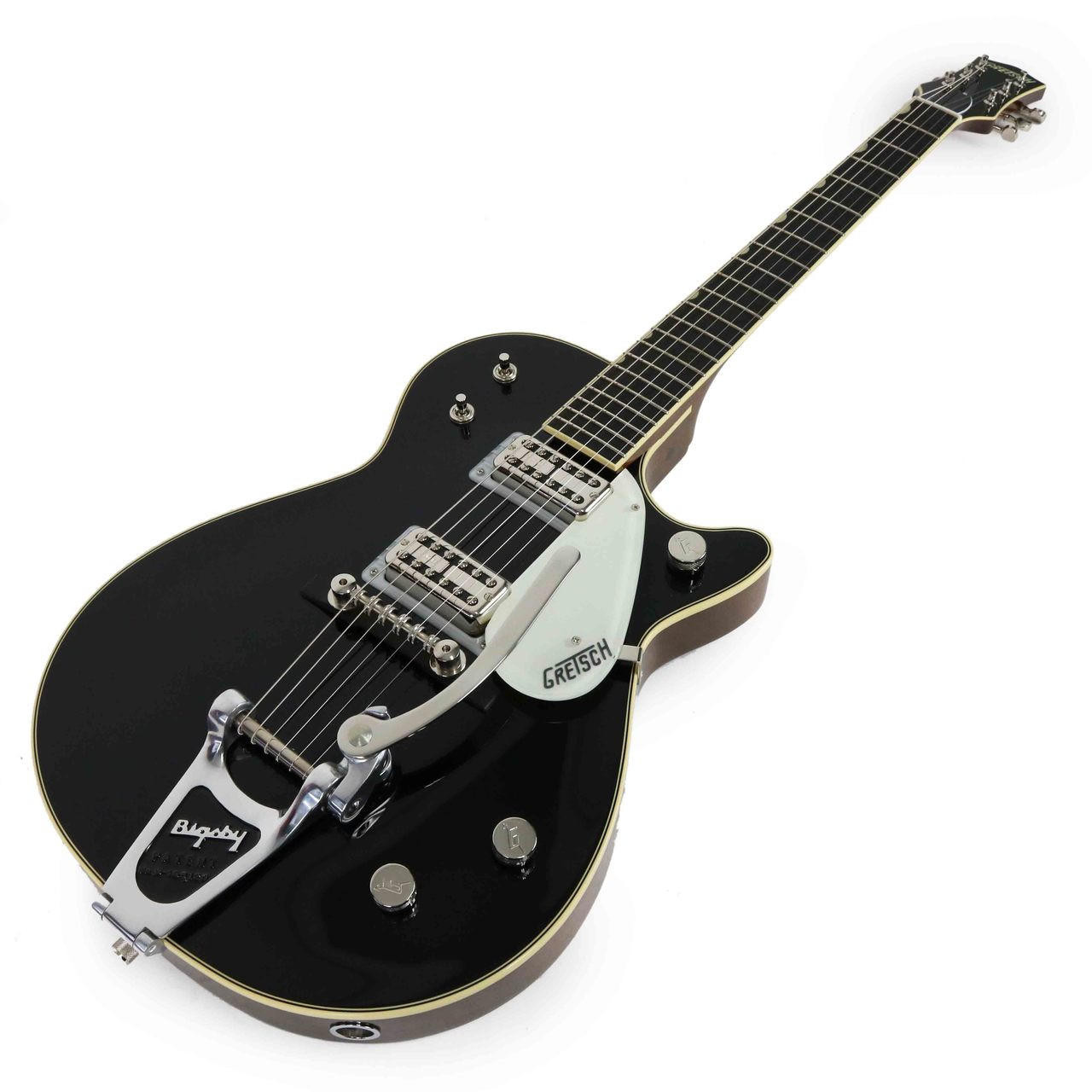 Gretsch G6128T-59 Vintage Select '59 Duo Jet - Black | Cream City