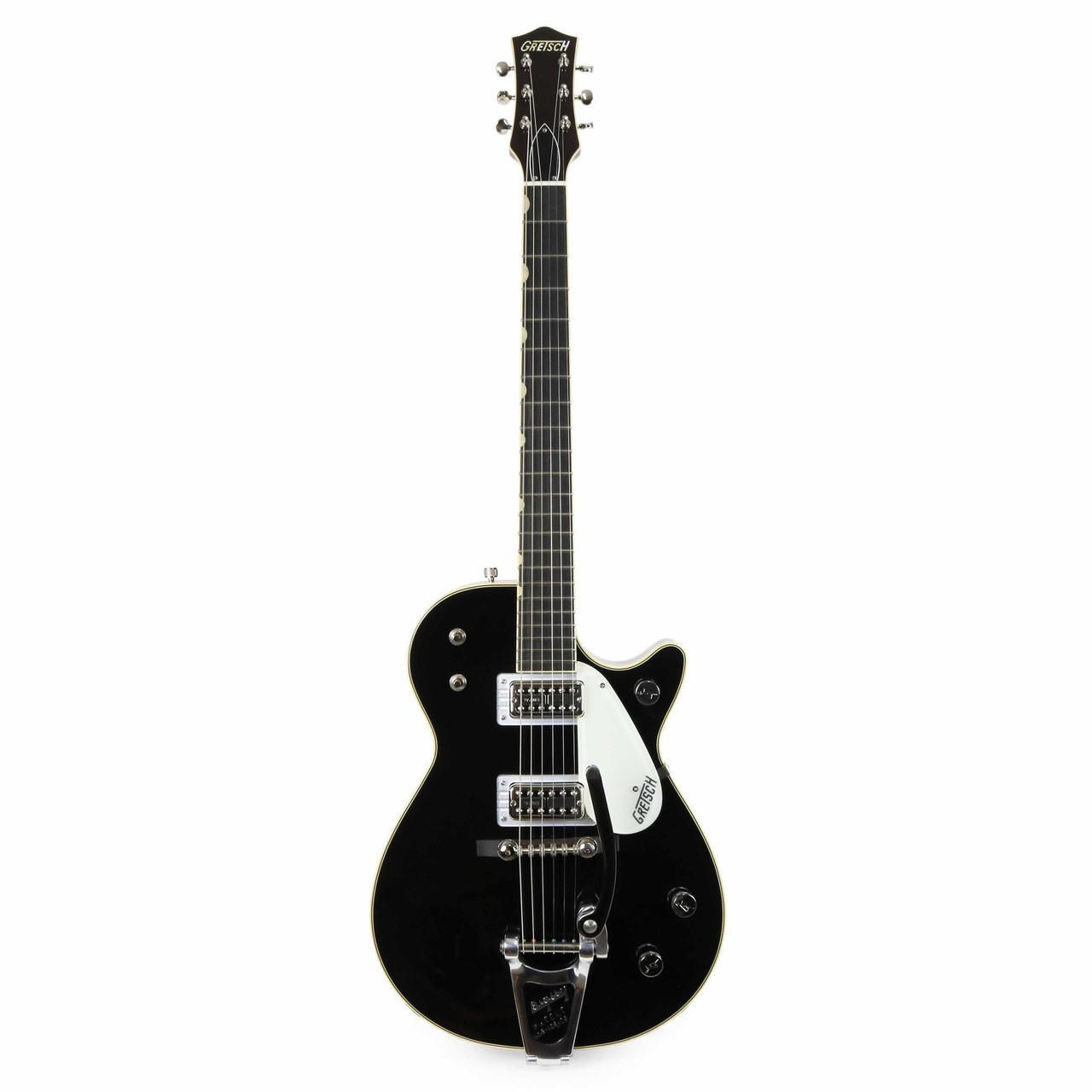Gretsch G6128T-59 Vintage Select '59 Duo Jet - Black | Cream City