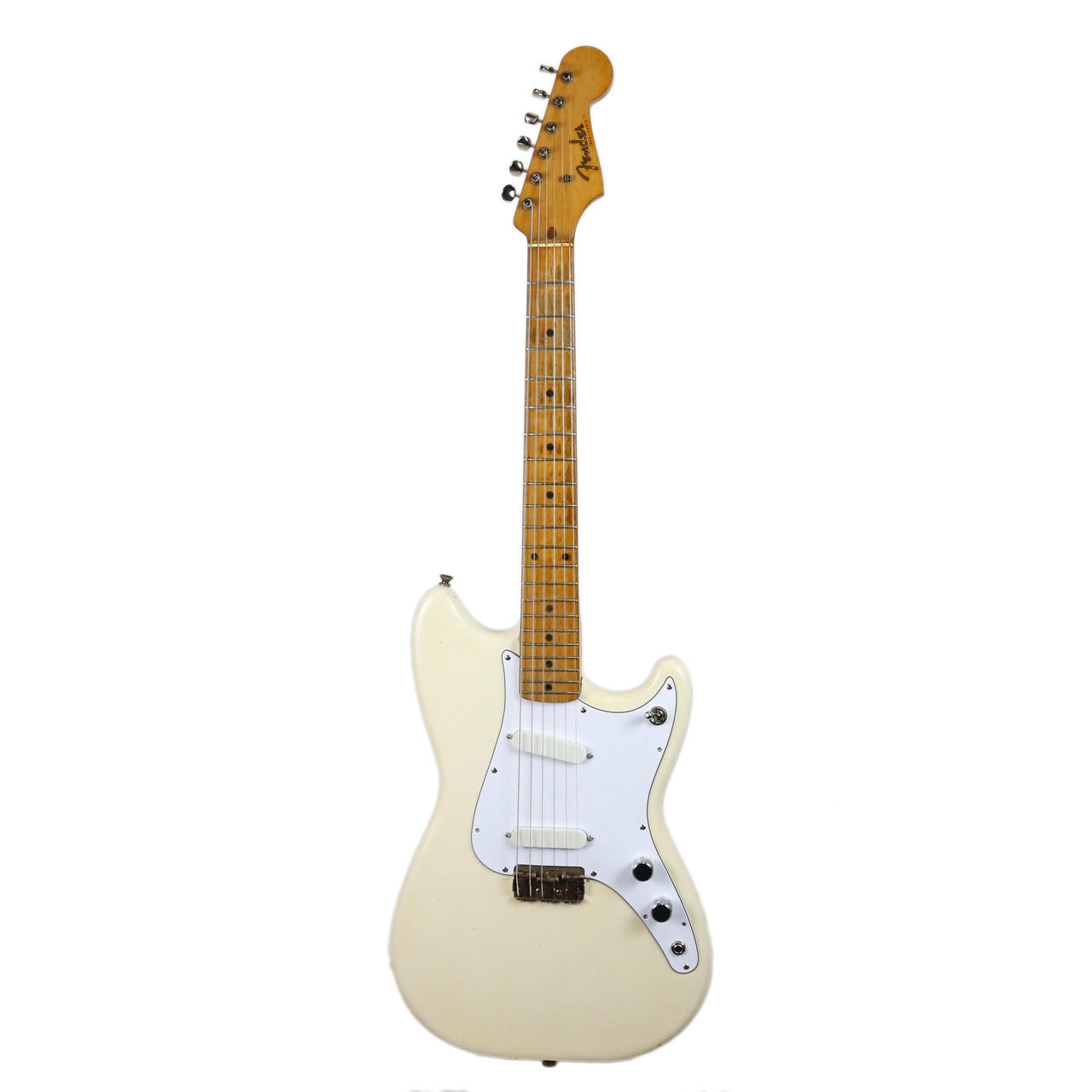 Vintage 1957 Fender Duo-Sonic Refinished White | Cream City Music