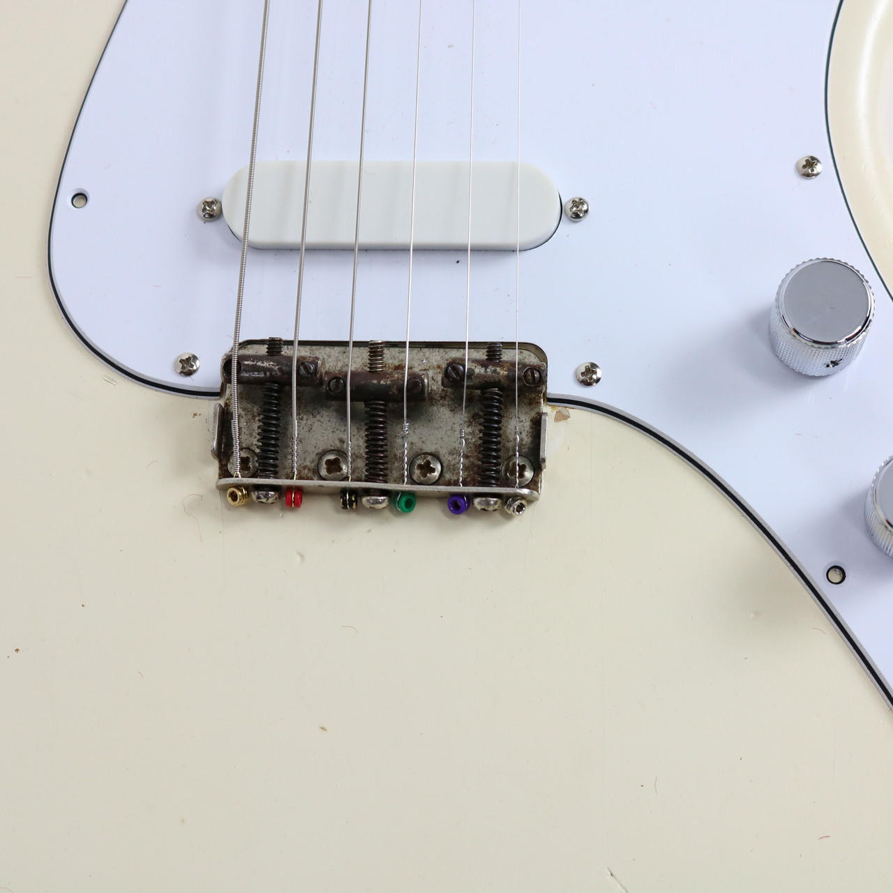 Vintage 1957 Fender Duo-Sonic Refinished White | Cream City Music