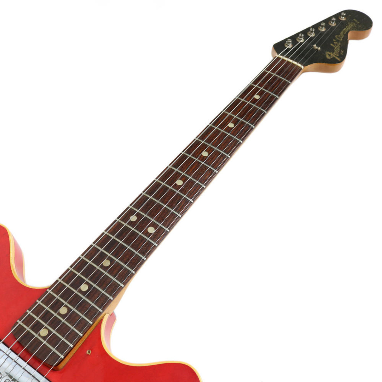 Vintage 1966 Fender Coronado I Hollow Body Electric Guitar Cherry Finish