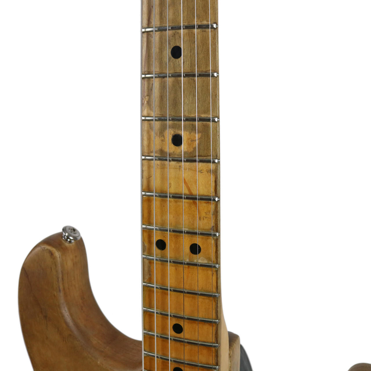 Vintage 1979 Fender 25th Anniversary Stratocaster Stripped Finish