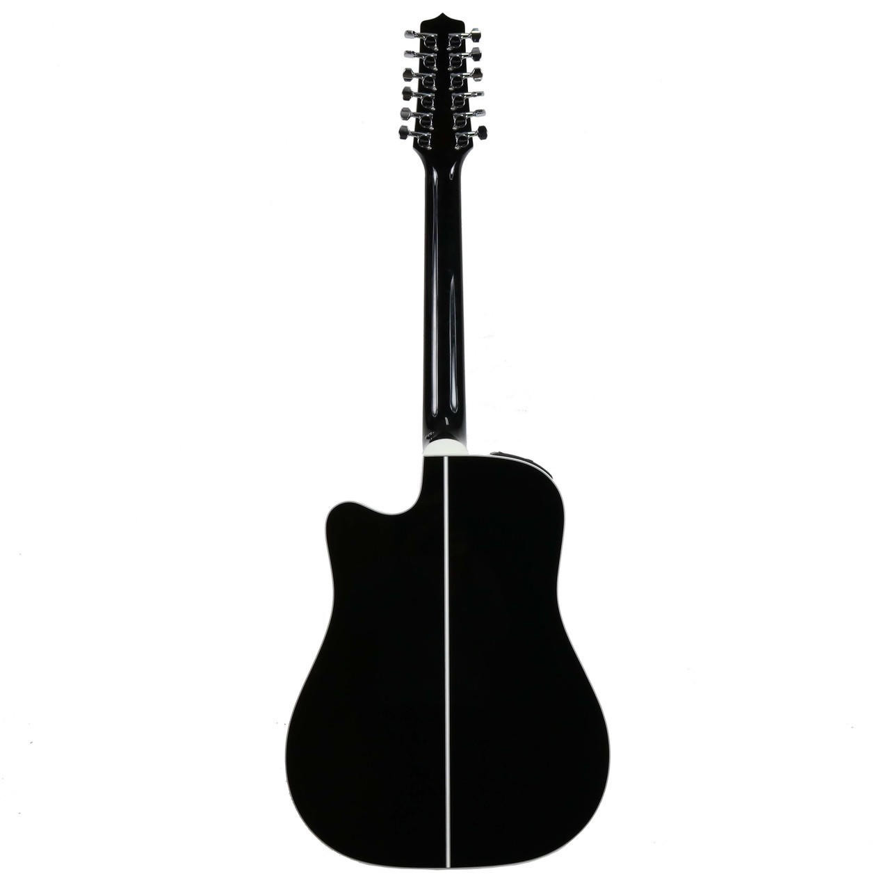 Takamine EF381SC 12 String Dreadnought Acoustic Electric in Black