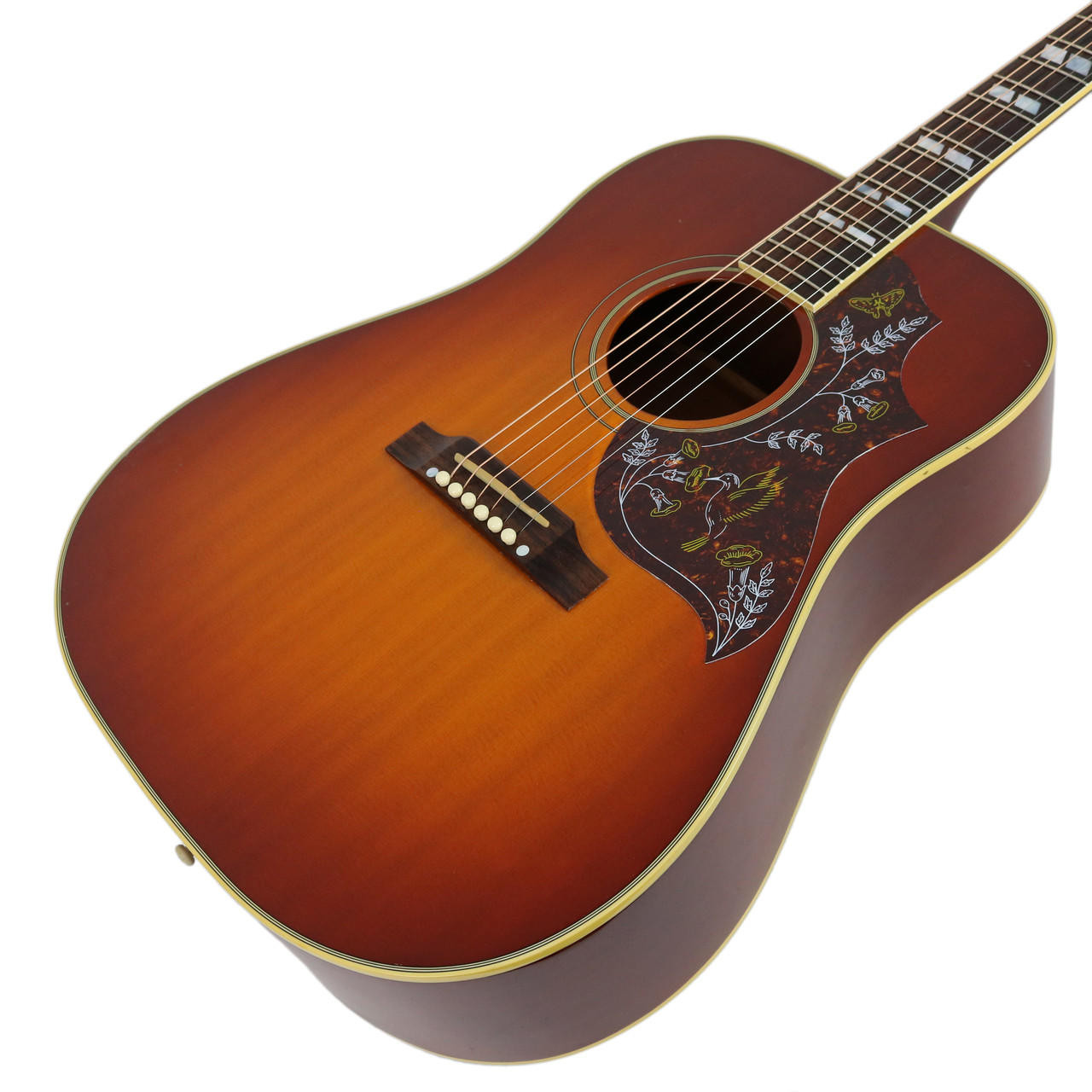 2002 Gibson Hummingbird Dreadnought Acoustic Guitar Sunburst