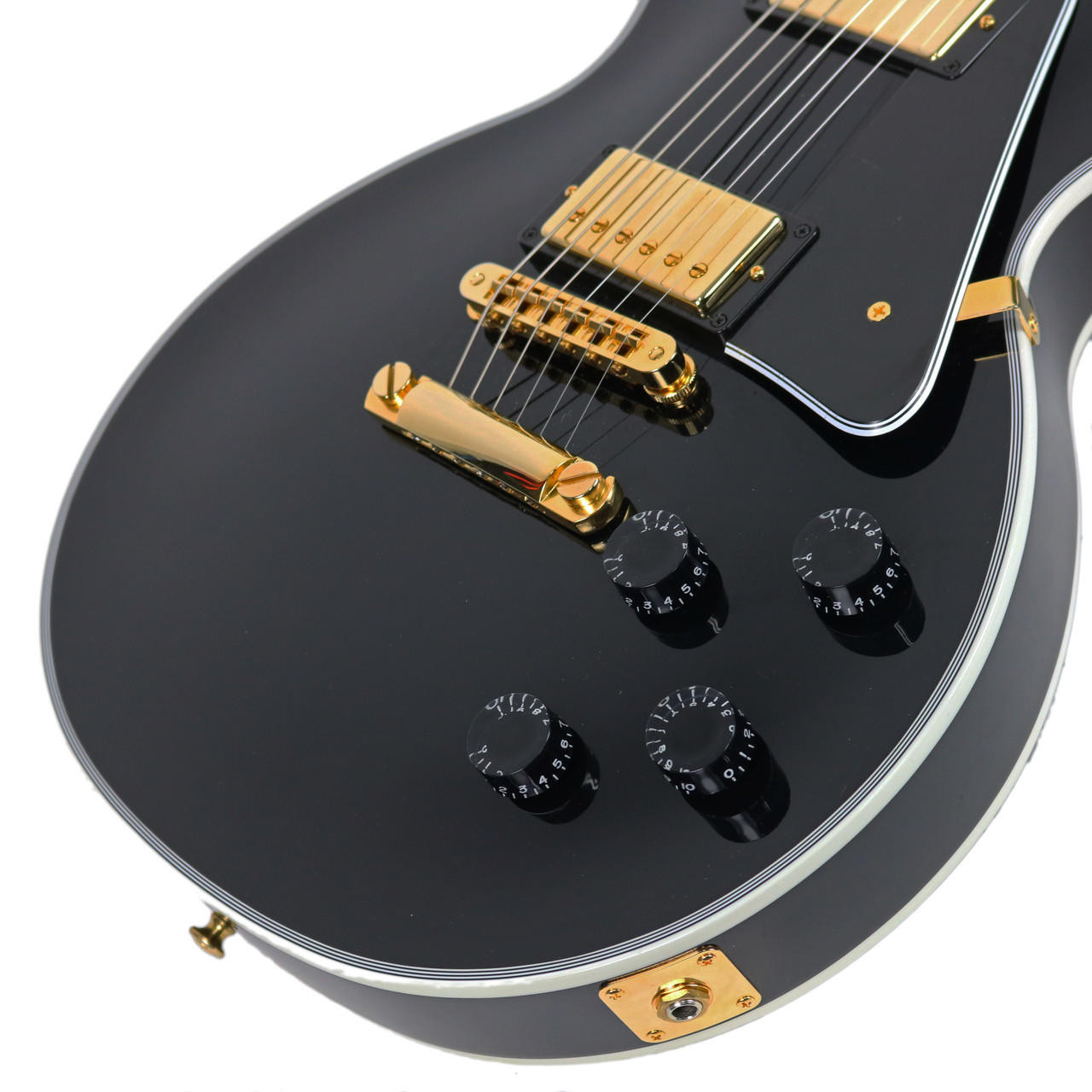 2013 Gibson Custom Shop Les Paul Custom Electric Guitar Ebony