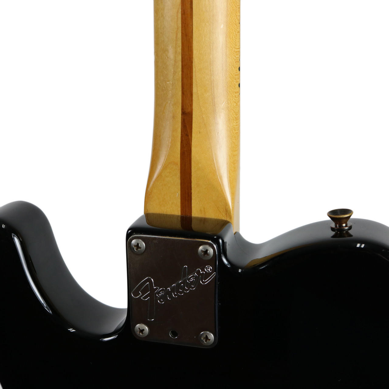 Vintage 1984 Fender Telecaster Electric Guitar Black Finish