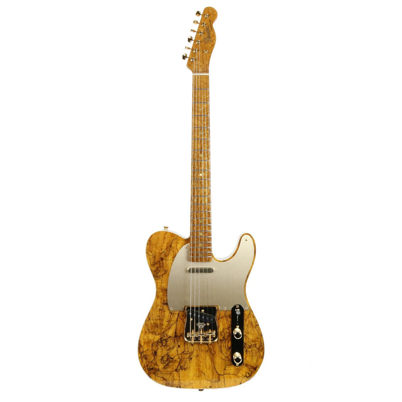 Fender Custom Shop Artisan Series Spalted Maple Telecaster | Cream