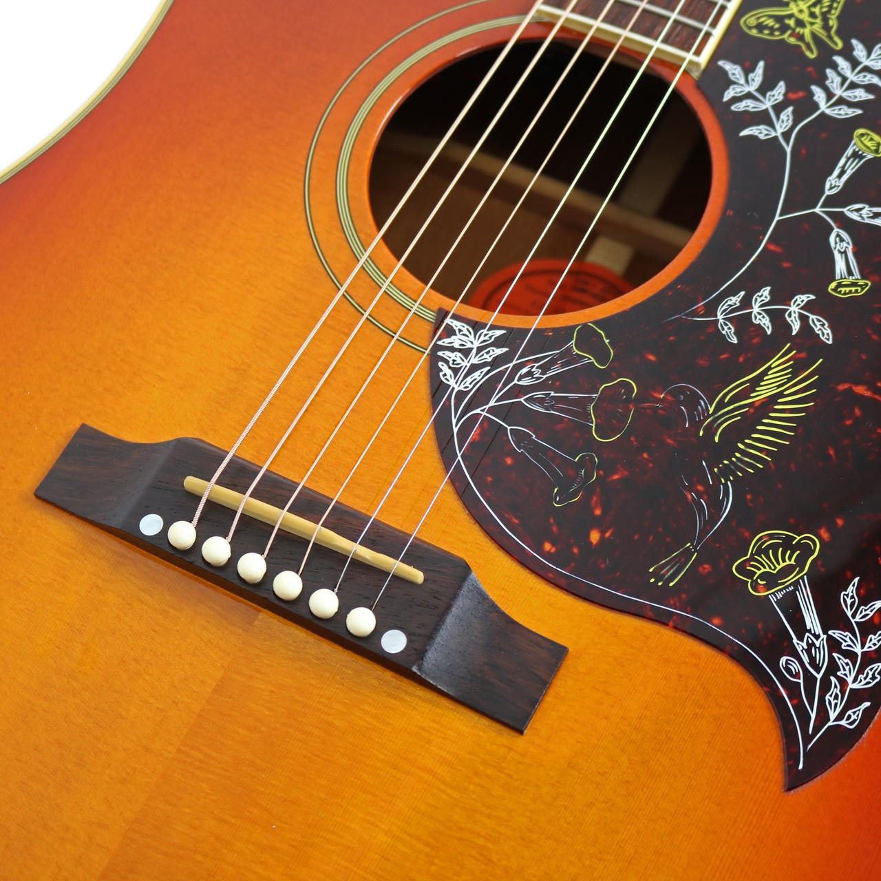 1999 Gibson Early '60s Hummingbird Dreadnought Acoustic Guitar