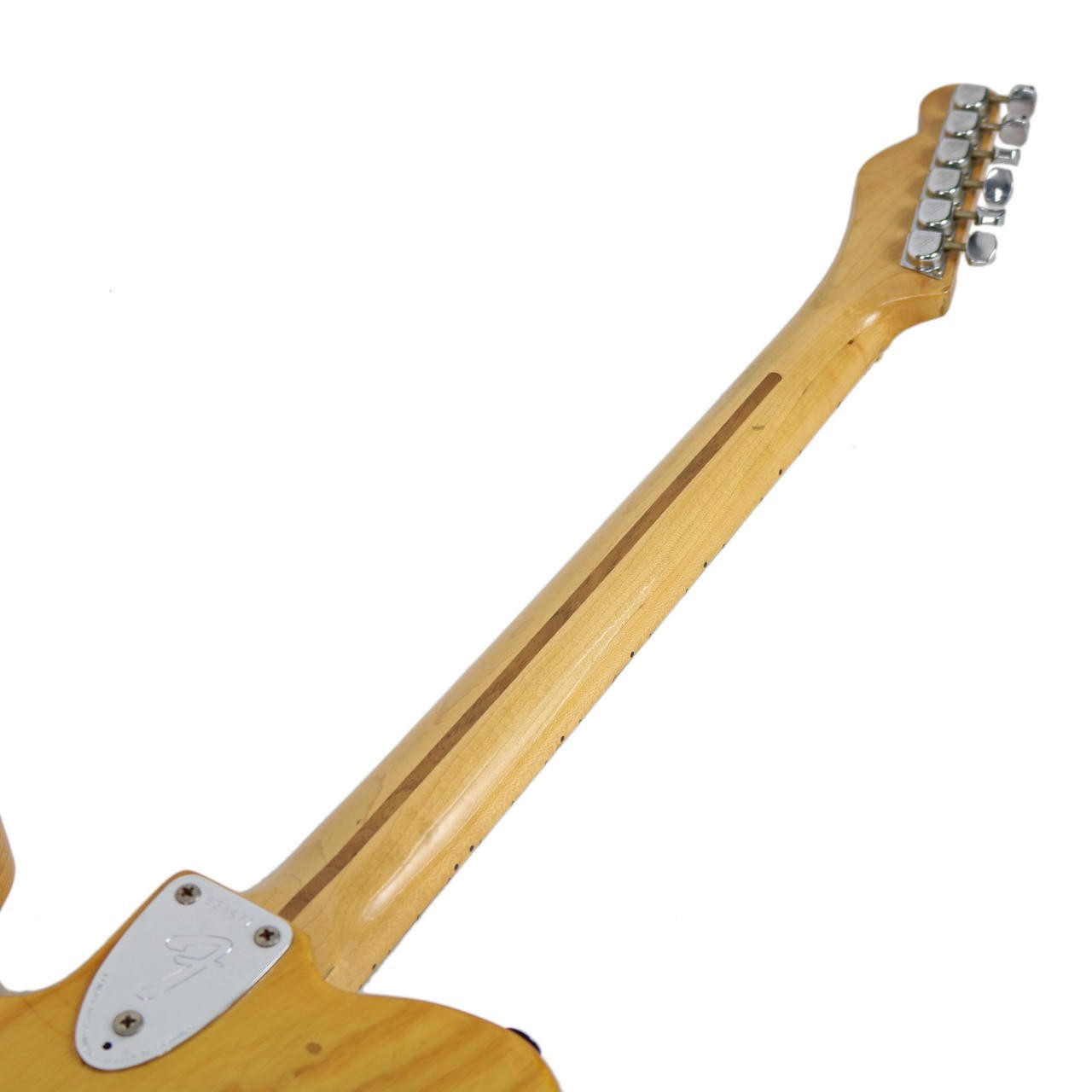 Vintage 1975 Fender Telecaster Custom Electric Guitar Natural