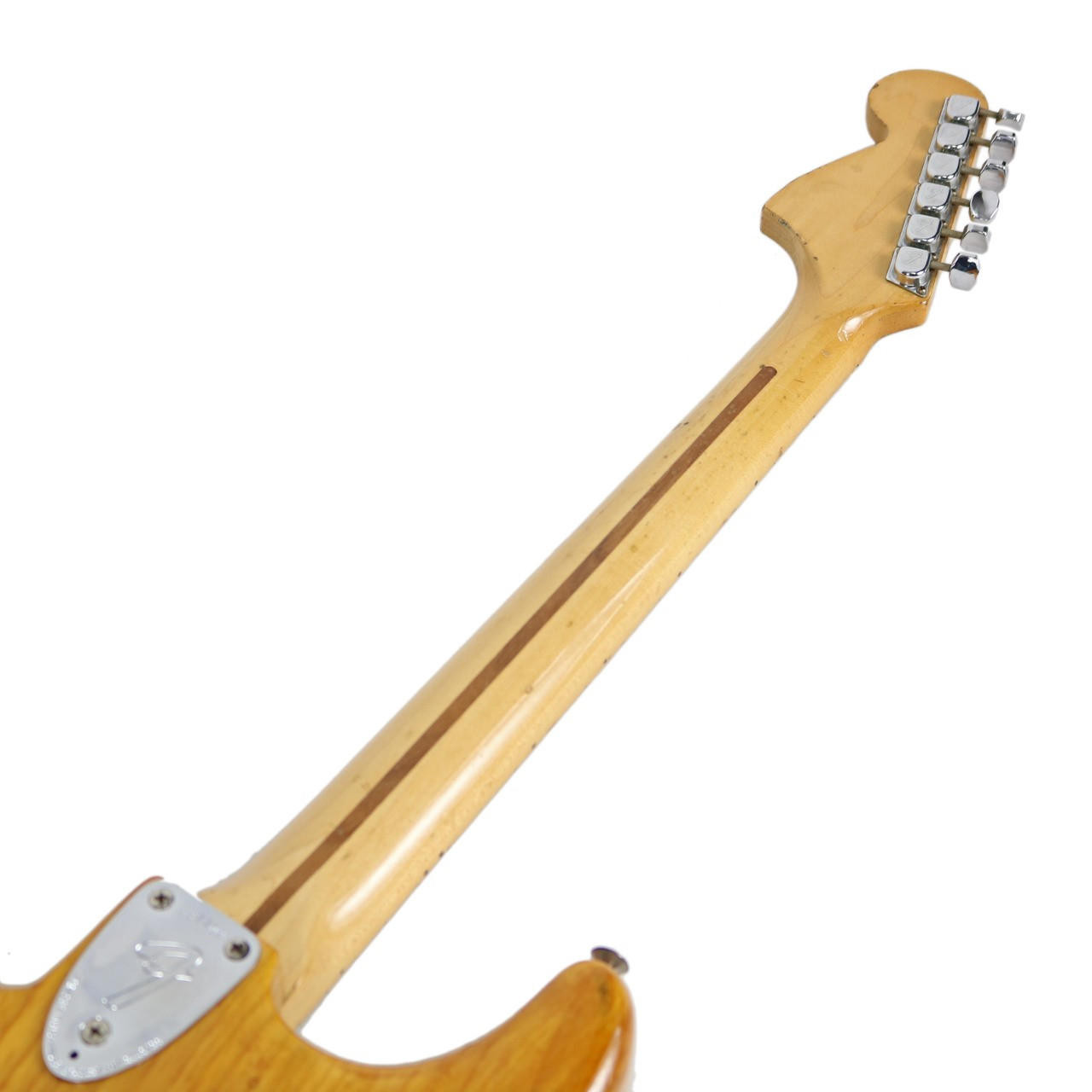 Vintage 1971 Fender Stratocaster Electric Guitar Natural Finish
