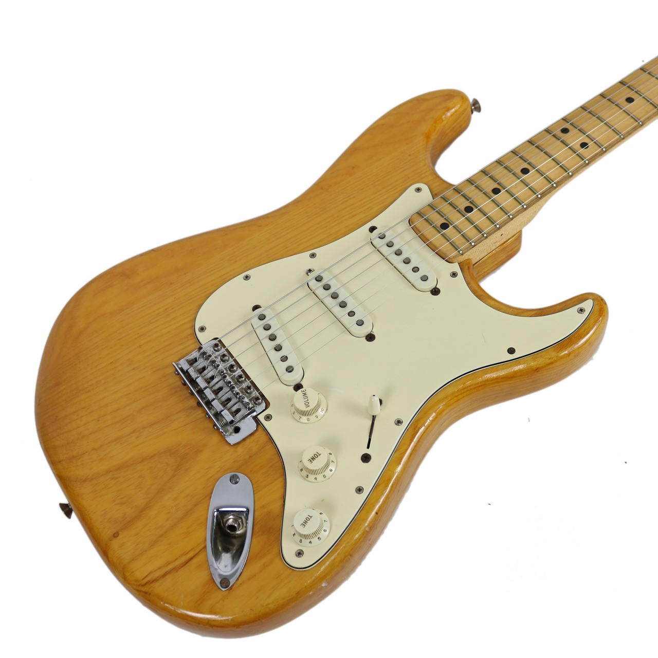Vintage 1971 Fender Stratocaster Electric Guitar Natural Finish