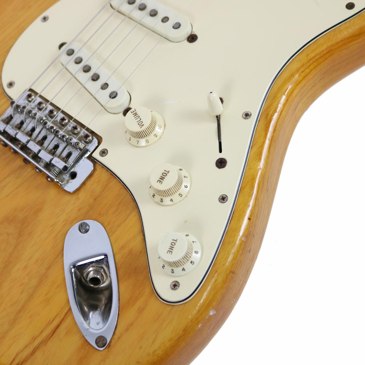 Vintage 1971 Fender Stratocaster Electric Guitar Natural Finish