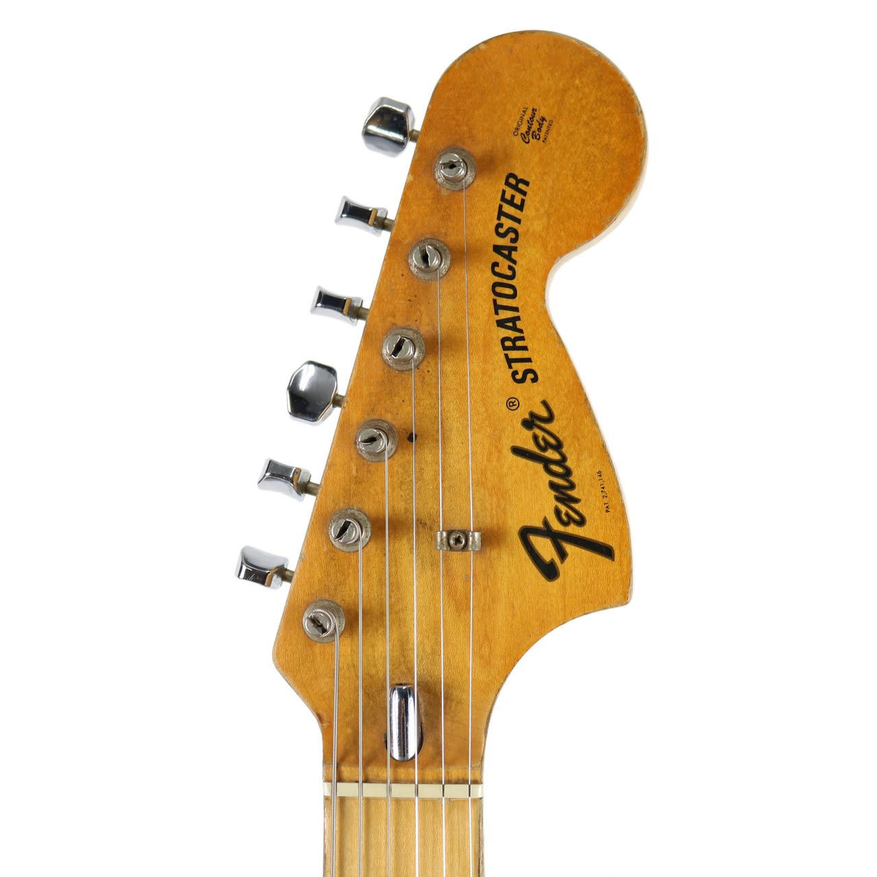 Vintage 1971 Fender Stratocaster Electric Guitar Natural