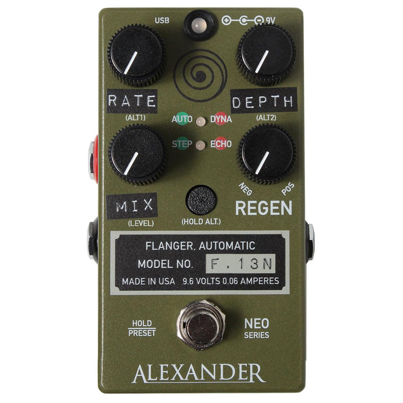 新品 未使用 Alexander Pedals Neo Series F.13 Alexander FX F13 Neo Flanger Pedal | Cream City Music