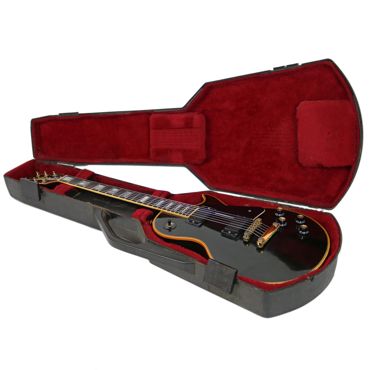 Vintage 1978 Gibson Les Paul Custom Electric Guitar Ebony Finish