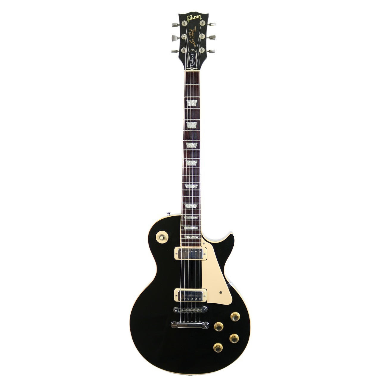 Vintage 1978 Gibson Les Paul Deluxe Black | Cream City Music