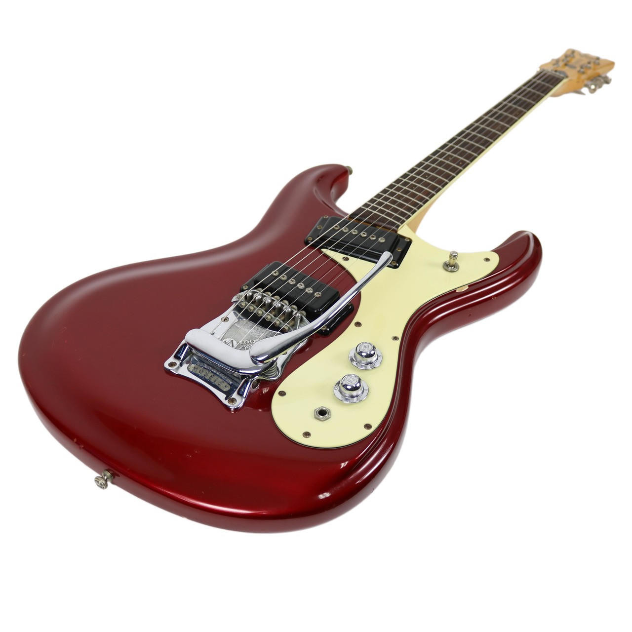 Vintage 1960's Mosrite The Ventures Electric Guitar Candy Apple