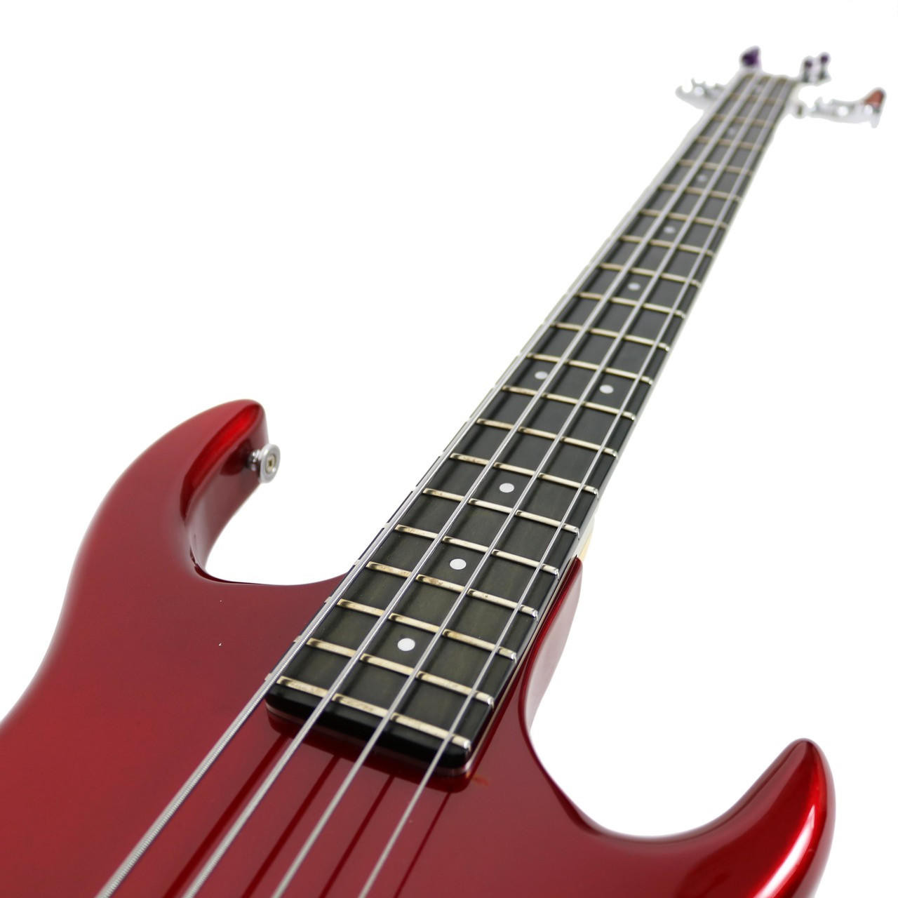 Vintage 1983 USA Kramer Stagemaster Electric Bass Guitar Metallic
