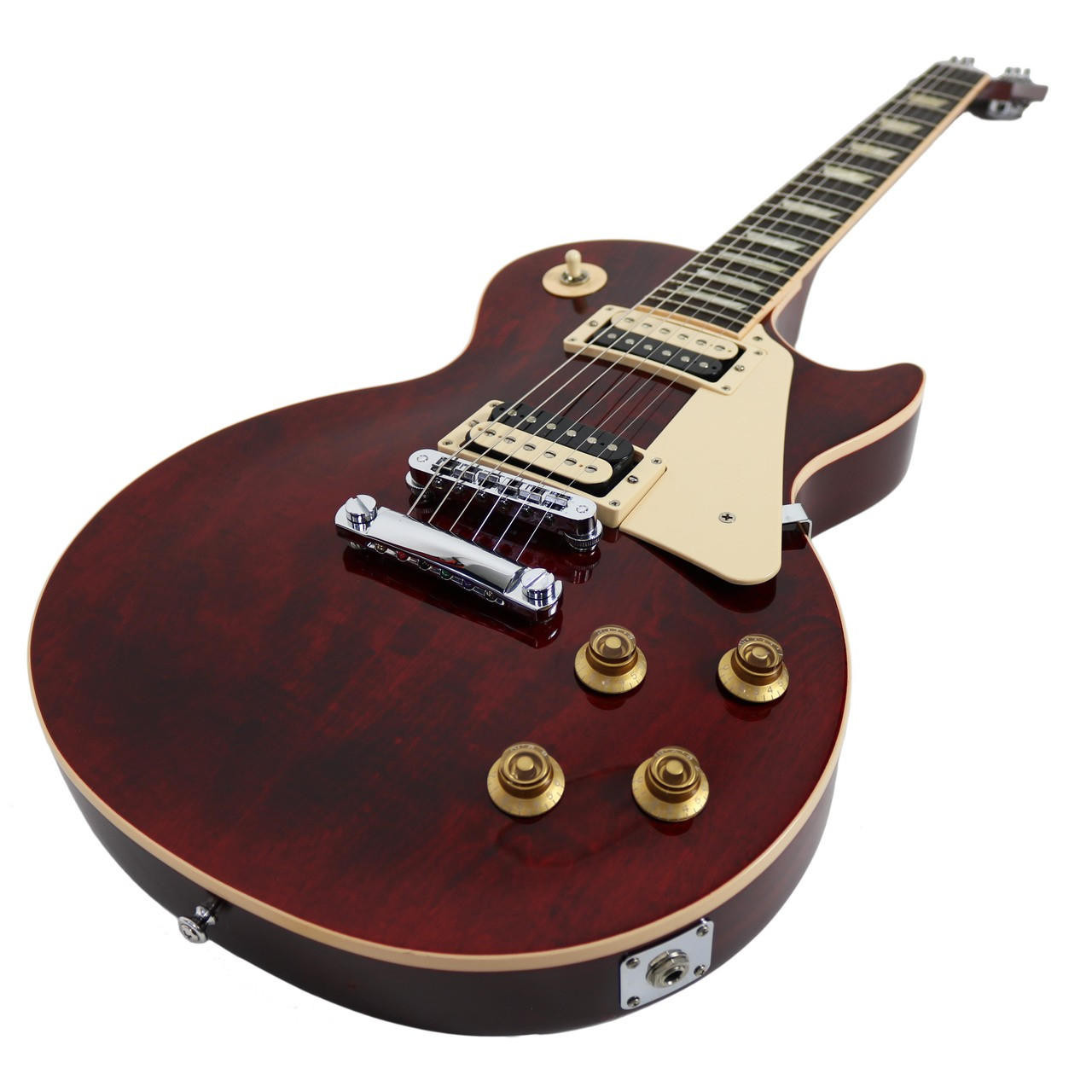 2011 Gibson Les Paul Traditional Pro Electric Guitar Wine Red