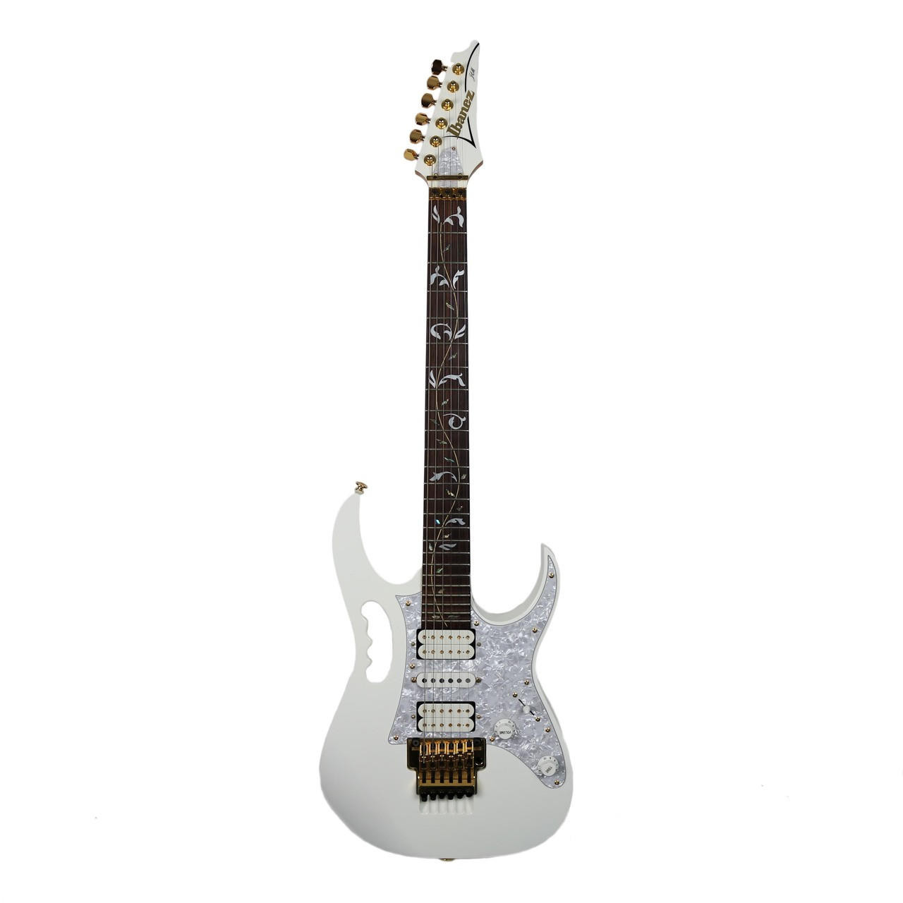 Ibanez JEM77V White エレキギター 本体 2010 Ibanez JEM 77 Series Electric Guitar White Finish | Cream