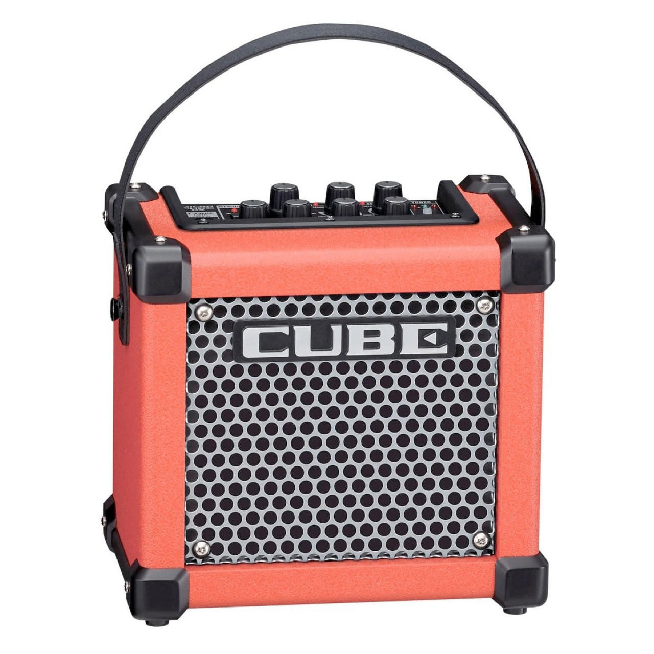 Roland Micro Cube GXR 3W 1x5 Portable Guitar Combo Amp Red | Cream