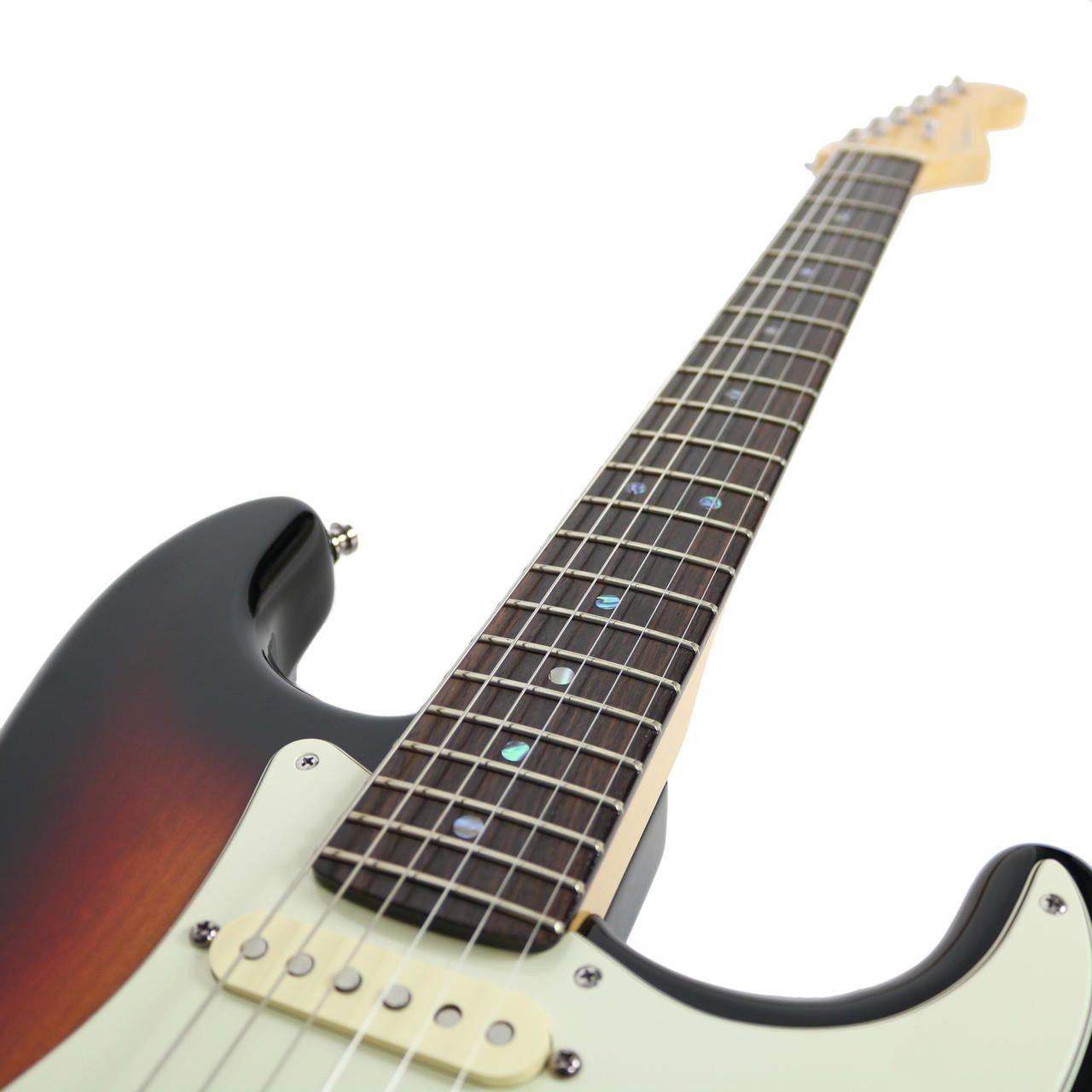 1999 Fender American Deluxe Stratocaster Electric Guitar Sunburst