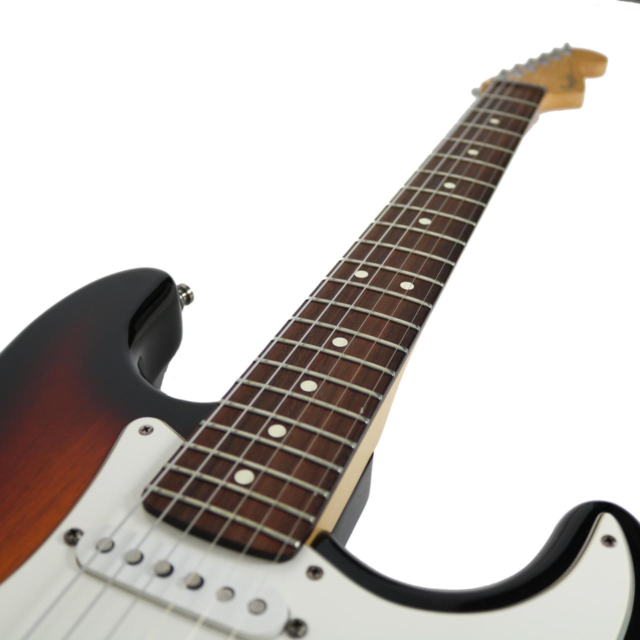 1997 Fender American Deluxe Stratocaster Electric Guitar Sunburst