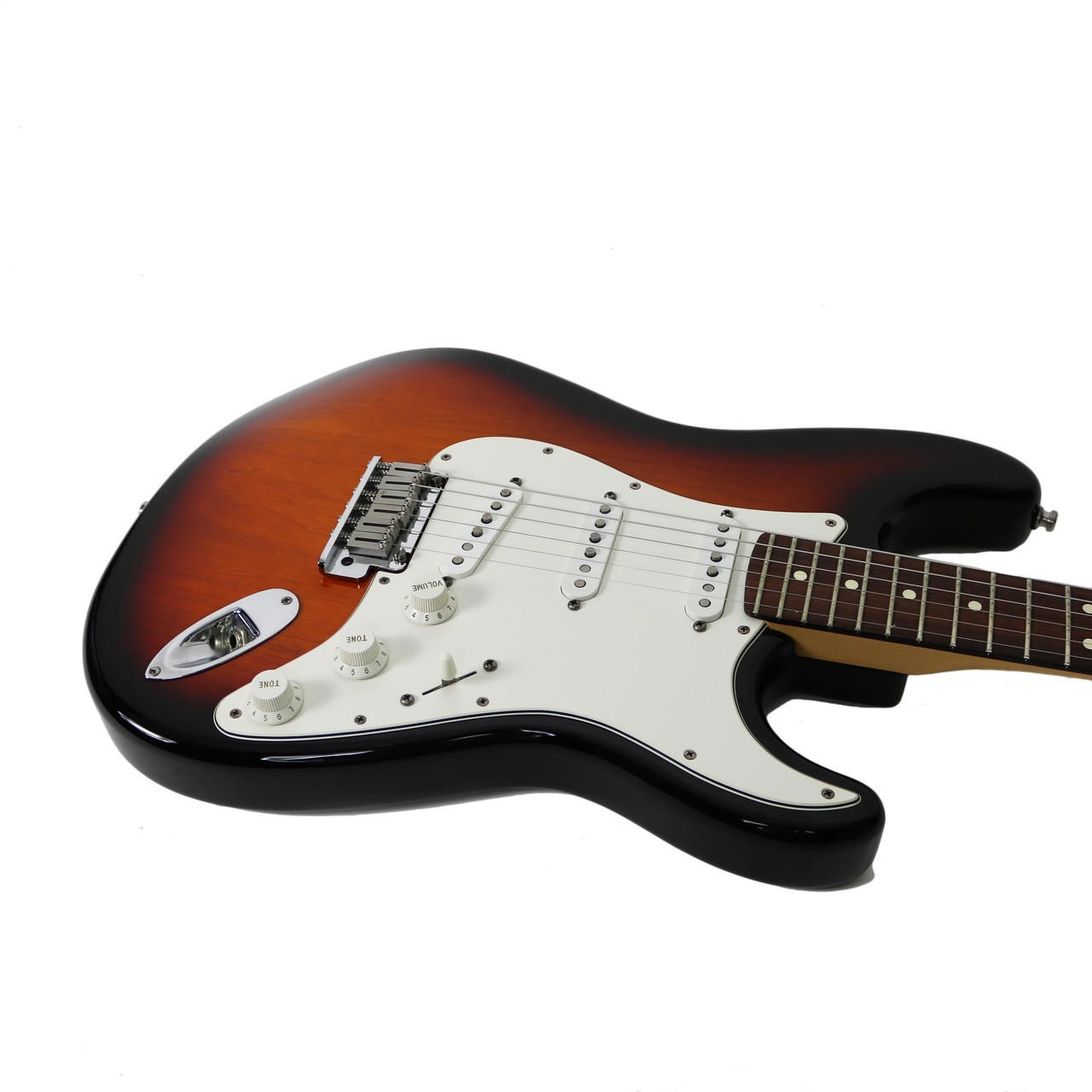 1997 Fender American Deluxe Stratocaster Electric Guitar Sunburst