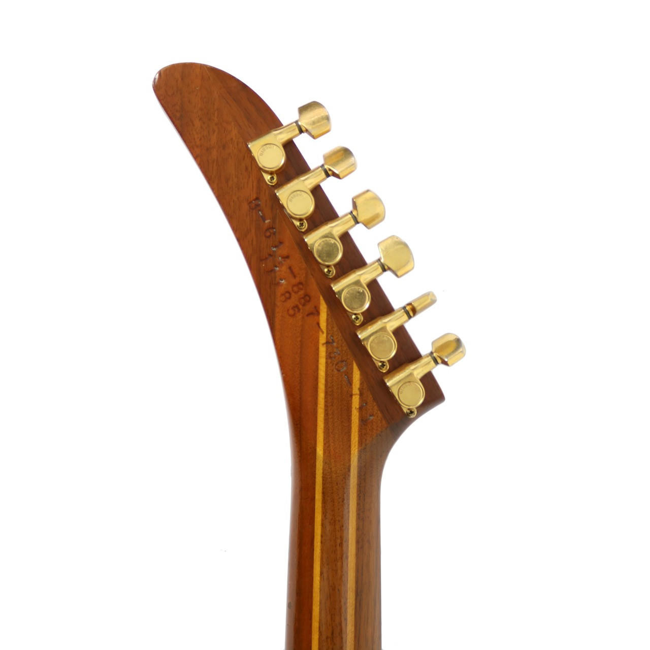 Vintage 1982 Gibson Explorer II E/2 Electric Guitar Natural Finish