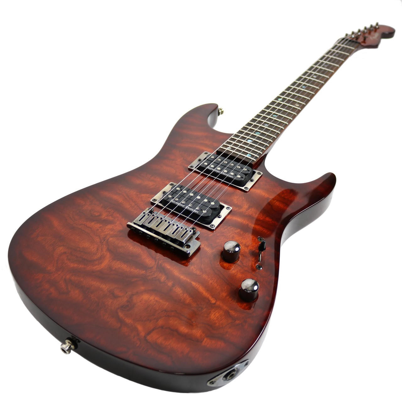 2004 Fender Showmaster Quilt Top Sunburst | Cream City Music