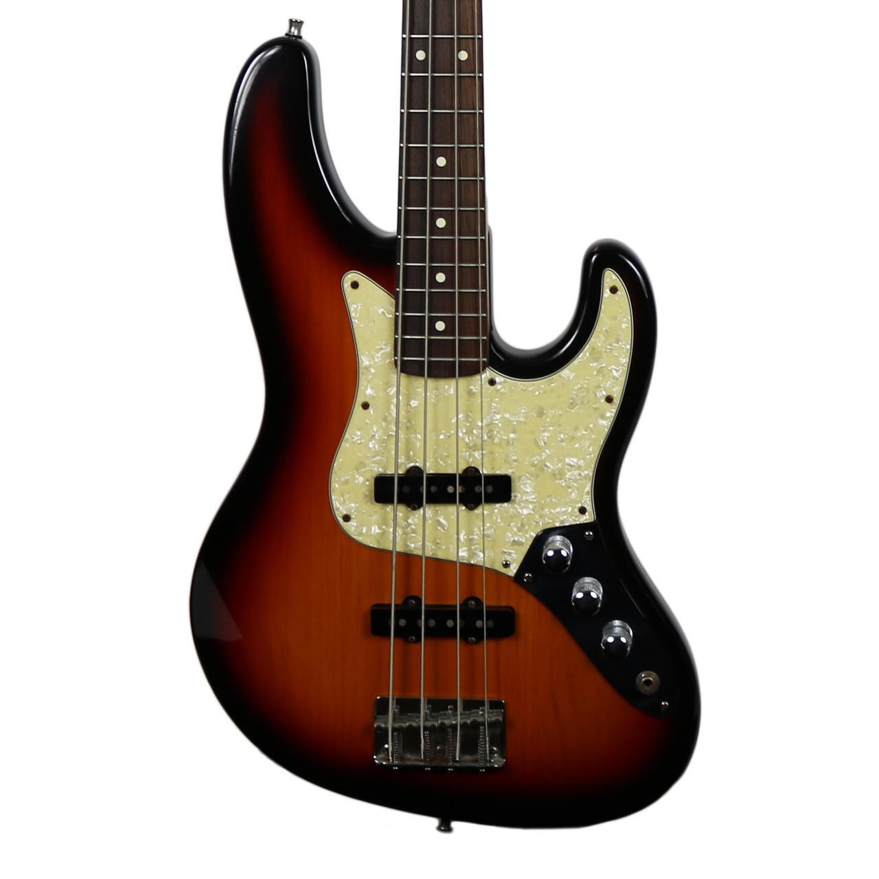 1992 Fender American Standard Jazz Bass Sunburst | Cream City Music 