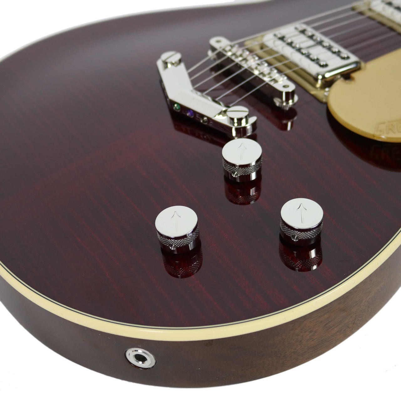 FAGASSENT BACH ボルドー グラデーション Gretsch G6228FM Players Edition Jet BT - Dark Cherry Stain | Cream