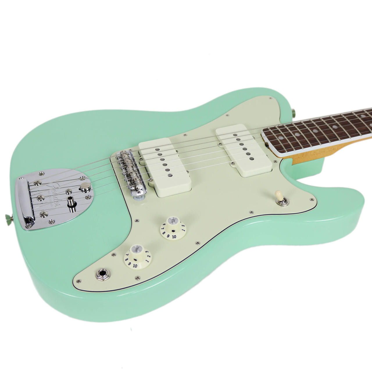 Fender Limited Edition Jazz-Tele Hybrid Rosewood - Surf Green