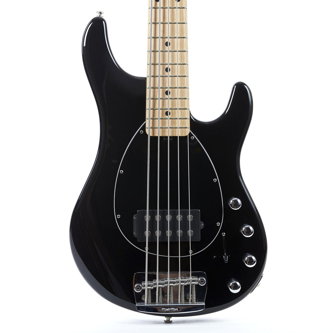 2012 Ernie Ball Music Man Sterling 5 5-String Electric Bass Black