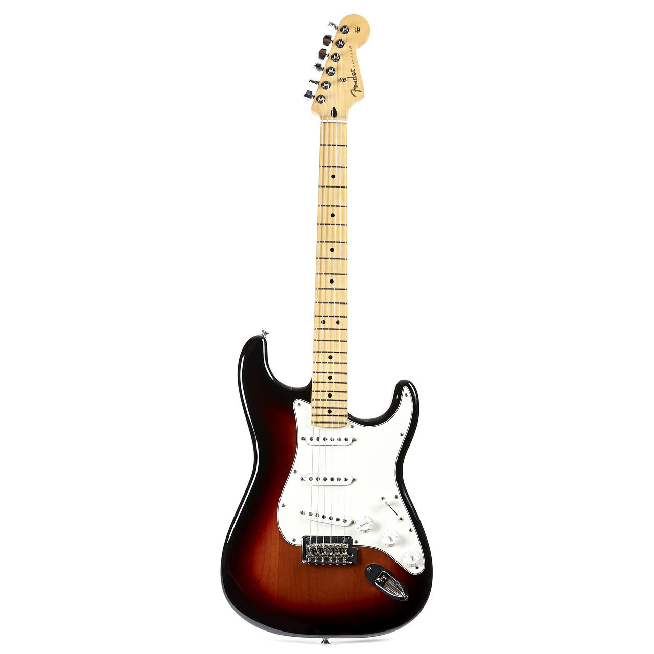 10月中 fender player stratocaster sunburst Fender Player Stratocaster Maple - 3 Color Sunburst | Cream City Music