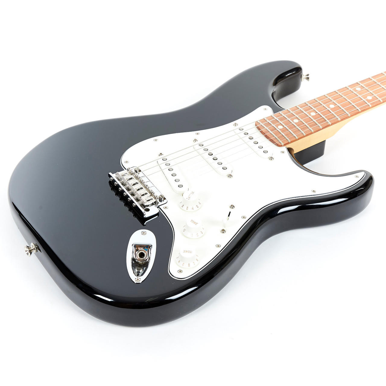 Fender Player Series Stratocaster Pau Ferro - Black | Cream City Music