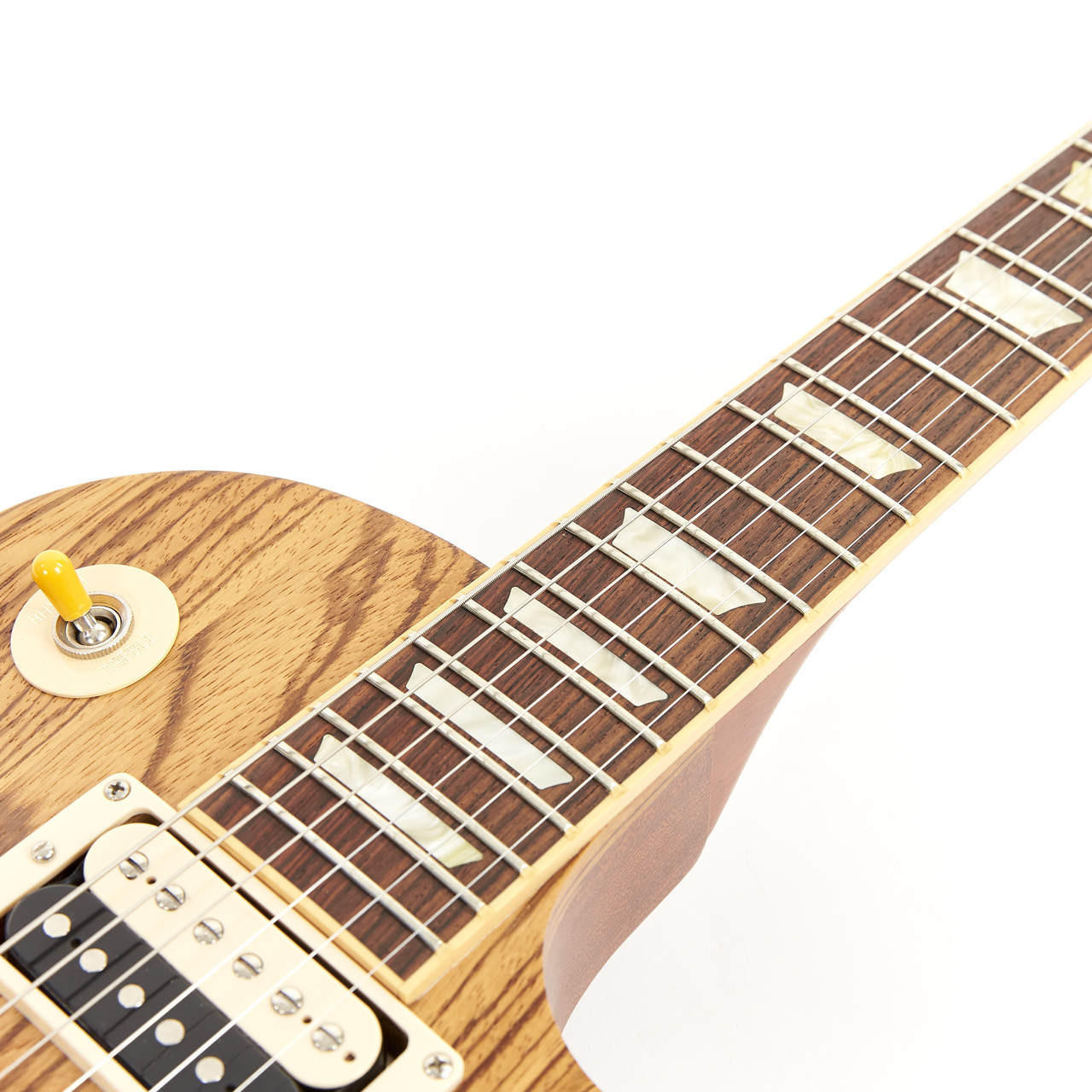 2007 Gibson Les Paul Classic Limited Edition Zebrawood Top Cream City Music