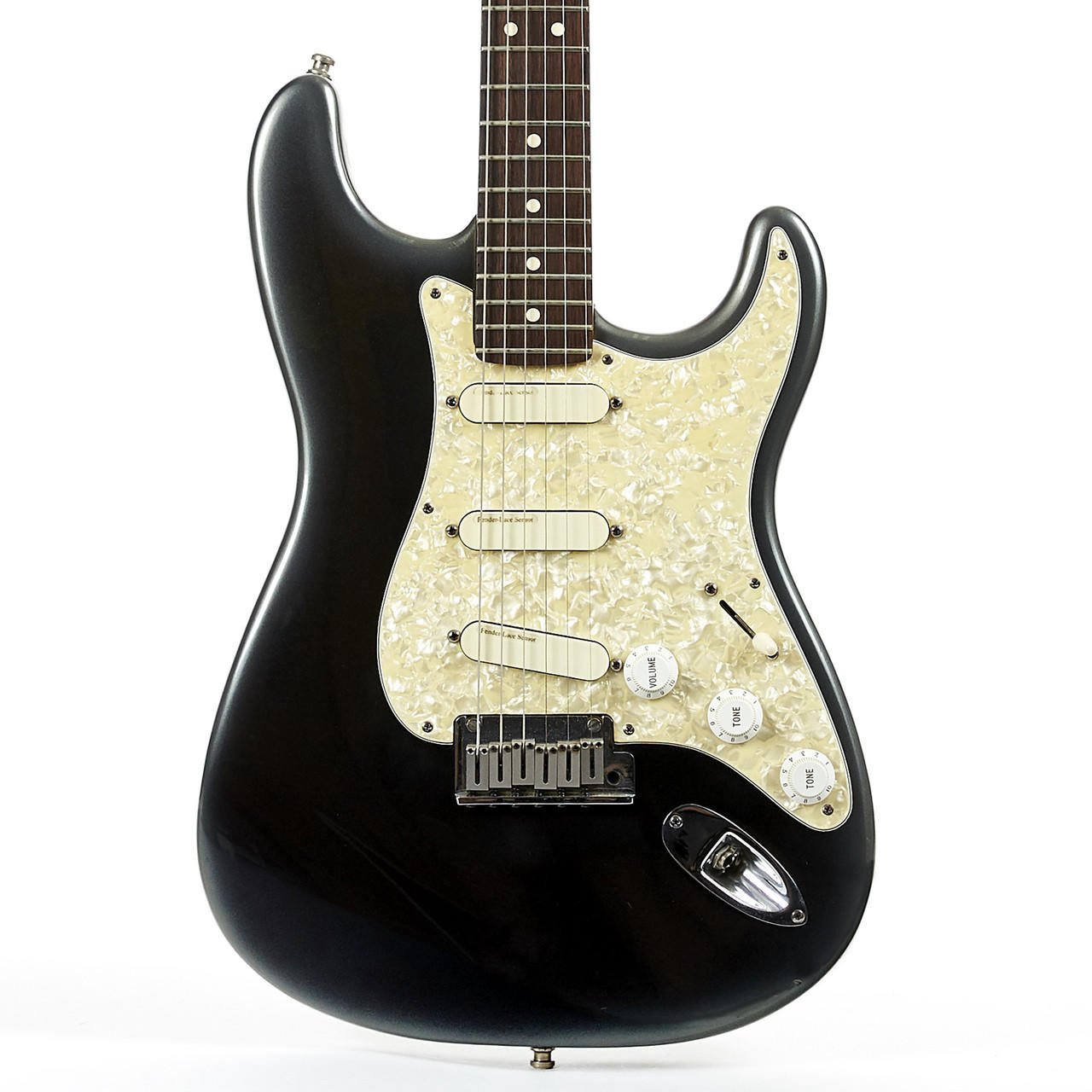 1993 Fender Strat Plus Black Pearl Mist Finish | Cream City Music
