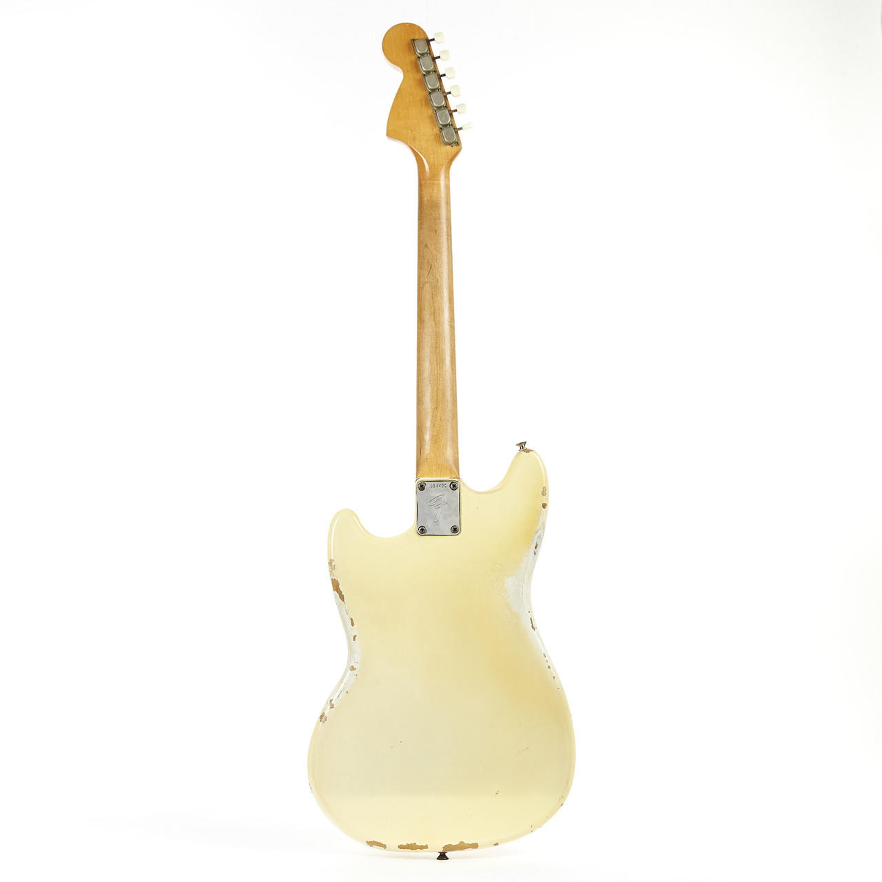 Vintage 1967 Fender Mustang Electric Guitar Olympic White