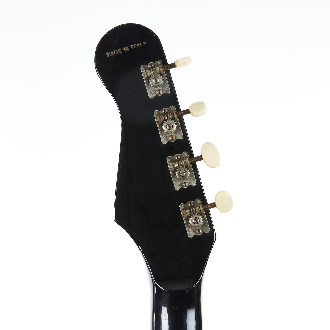 Vintage Eko 4-String Bass Silver Sparkle Finish | Cream City Music