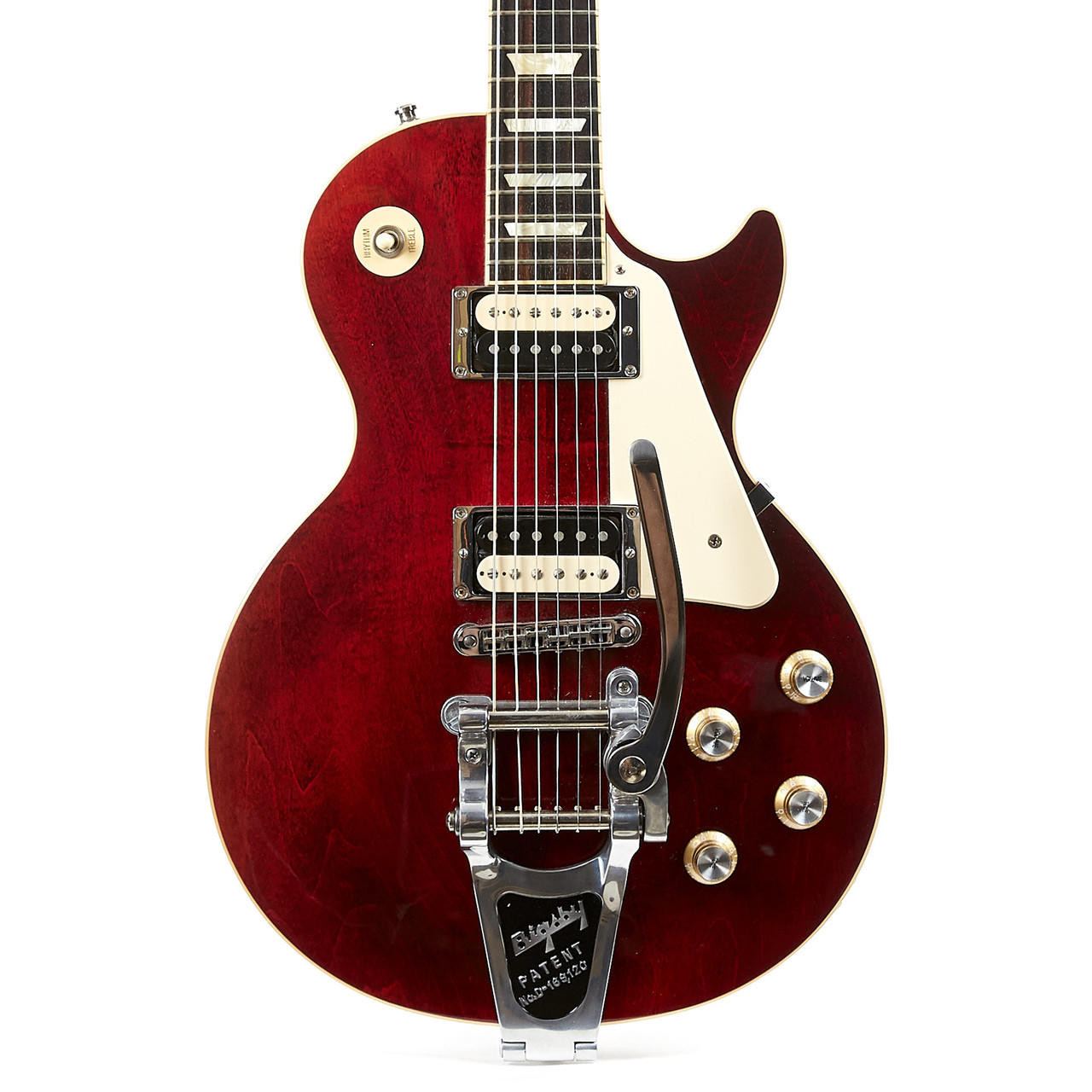 2015 Gibson Les Paul Traditional Pro III EX w/Bigsby Wine Red