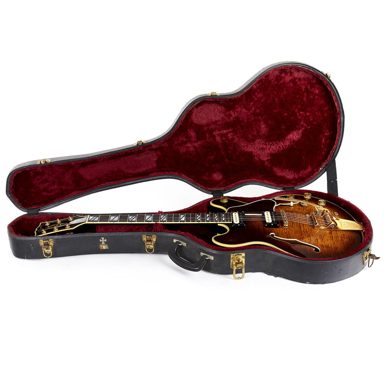 Vintage 1979 Gibson ES-355TD Electric Guitar Tobacco Sunburst