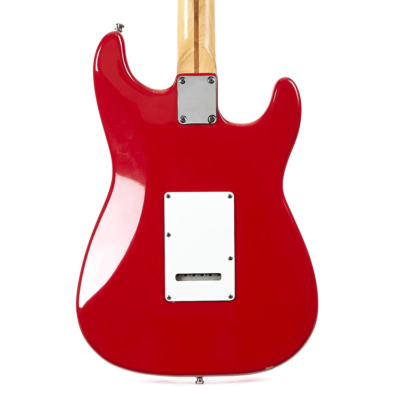 Used Fender Squier Series Stratocaster MIK Dakota Red 1993 | Cream