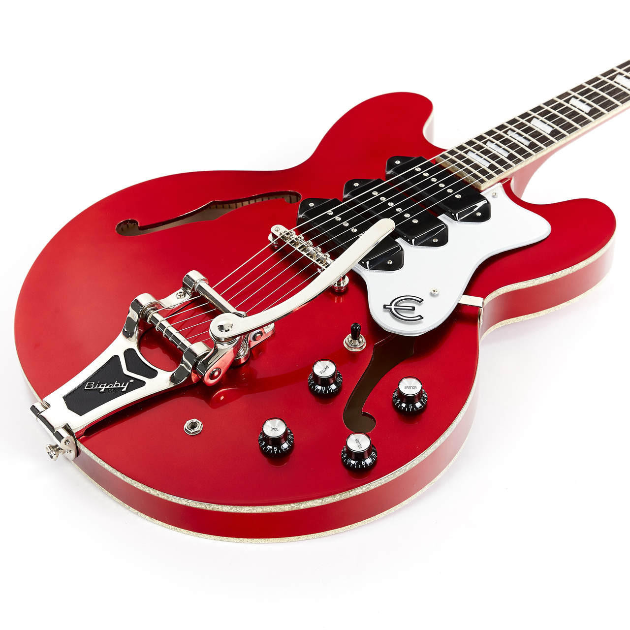 2014 Epiphone Riviera P93 Red Pearl Finish | Cream City Music