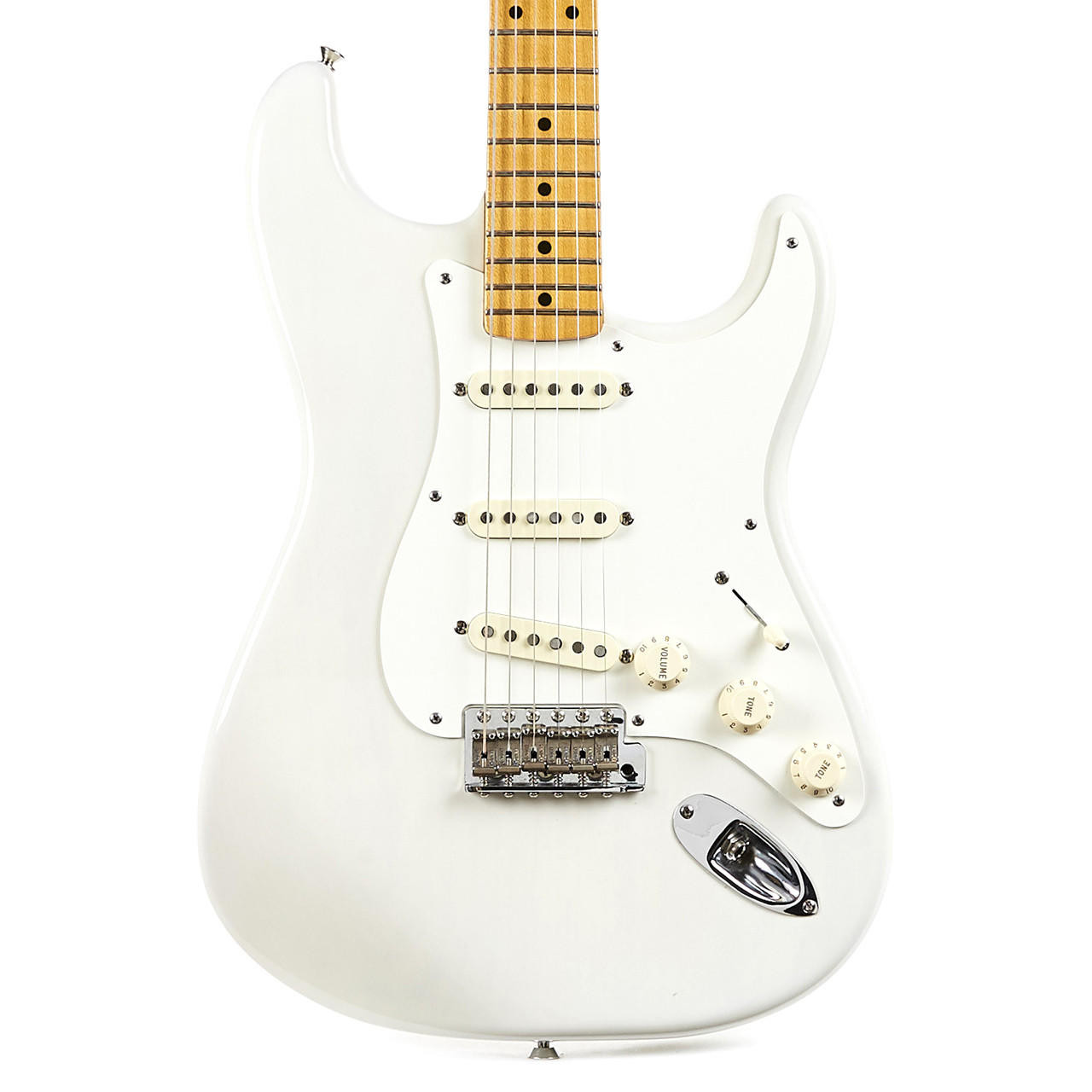 2006 Fender Eric Johnson Stratocaster White Blonde Finish | Cream