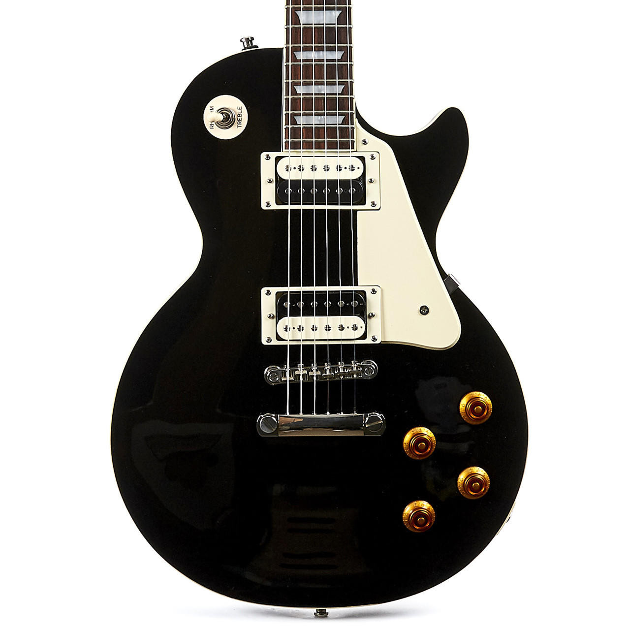 2011 Epiphone Limited Edition Custom Shop Les Paul Traditional Pro Ebony  Finish