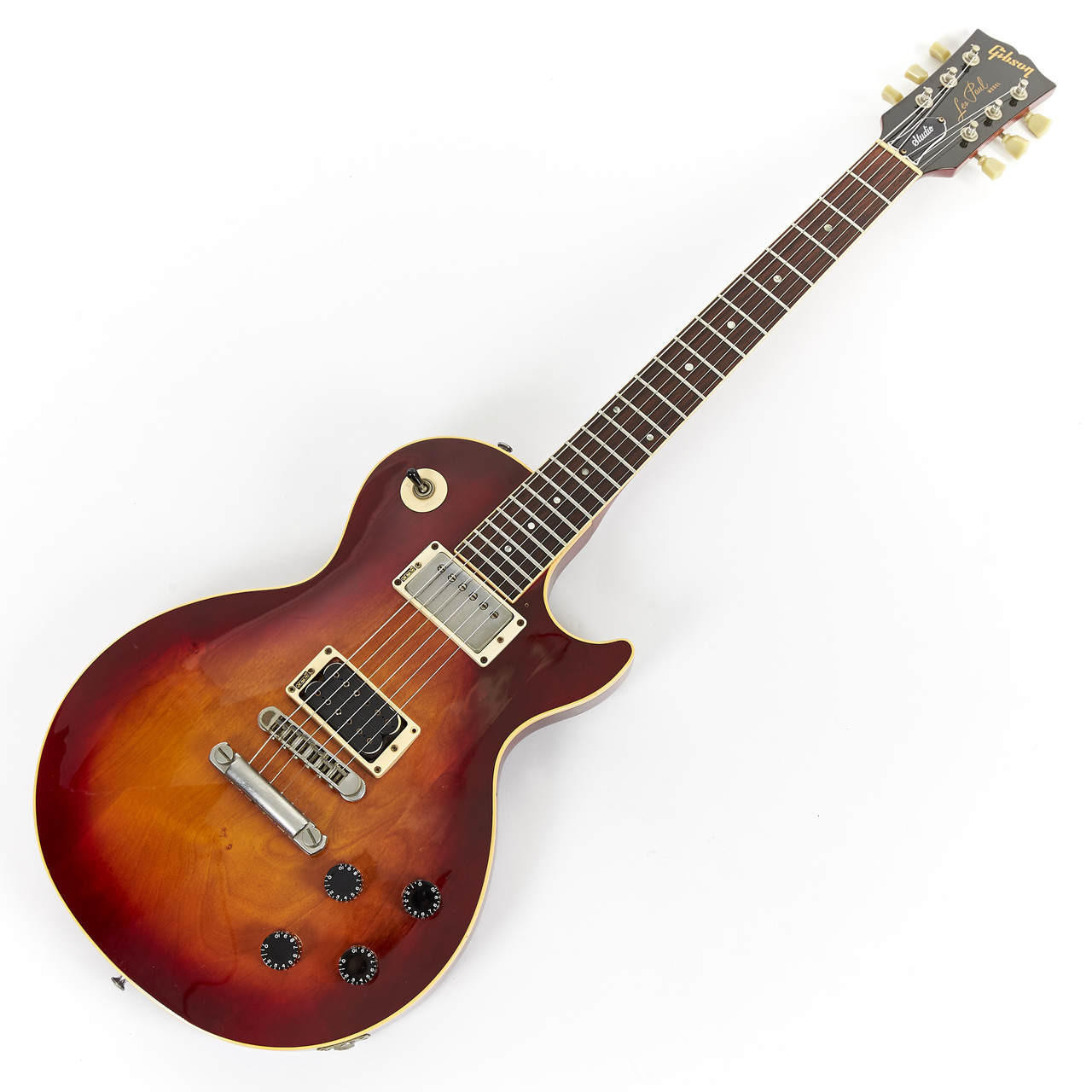 Vintage Gibson Custom Shop Edition Les Paul Studio Cherry Sunburst