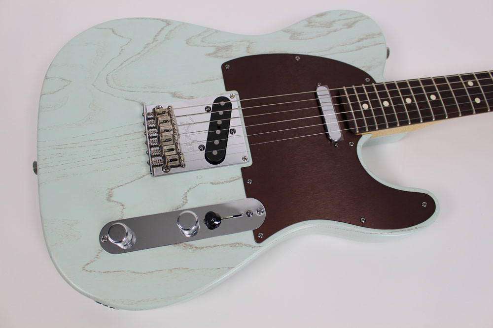 Fender FSR American Telecaster Rustic Ash Electric Guitar in Sonic