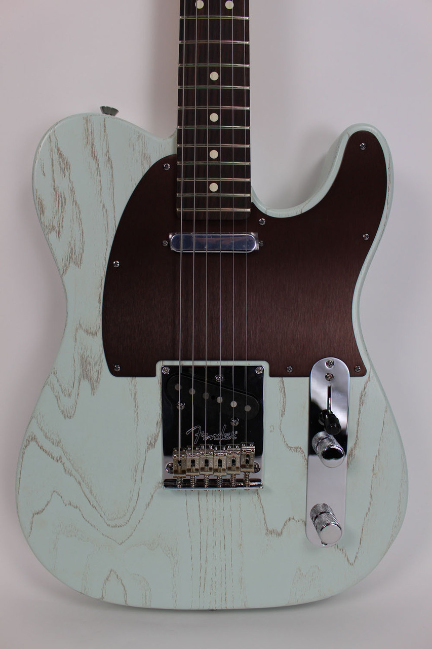 Fender FSR American Telecaster Rustic Ash Electric Guitar in Sonic